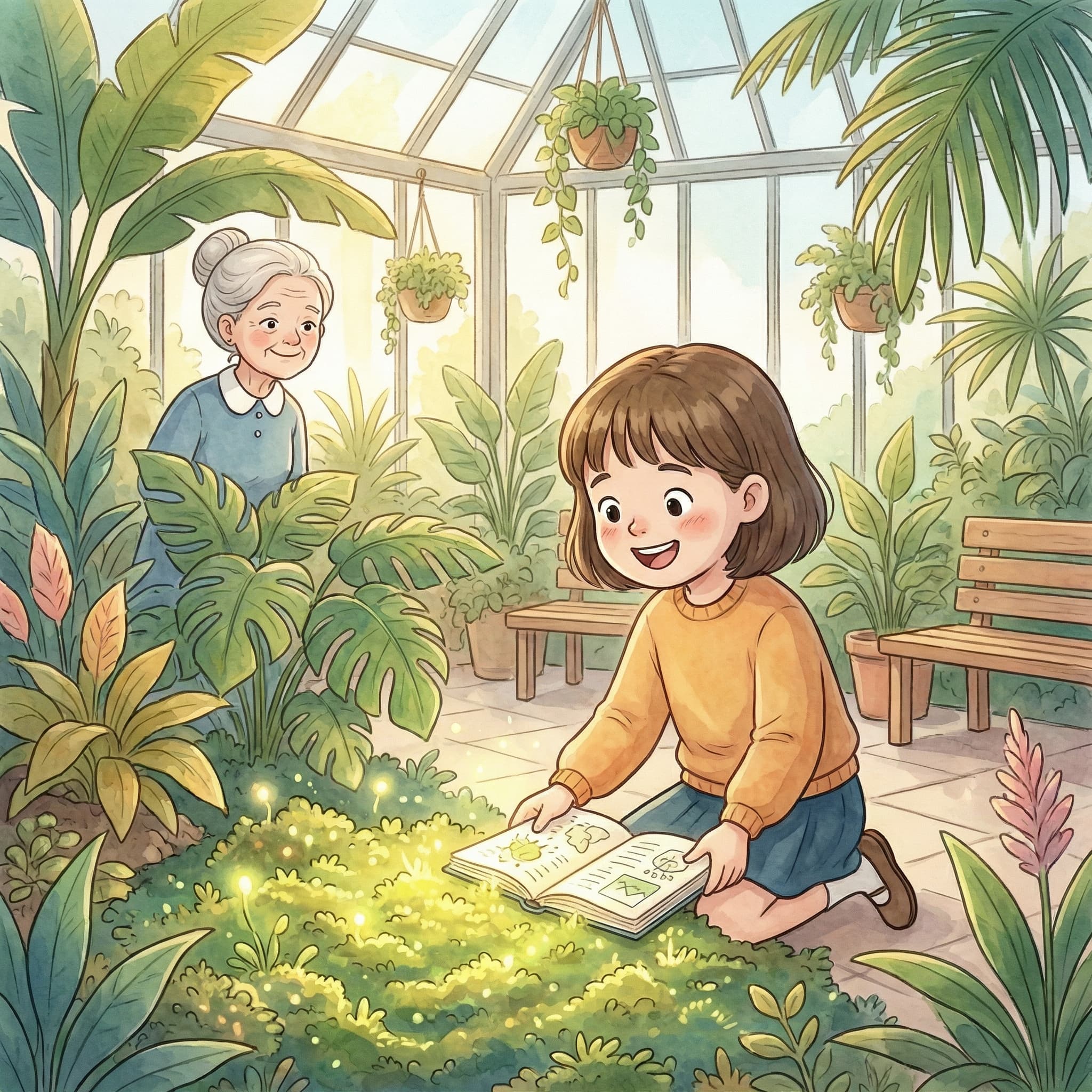 Micah making a discovery