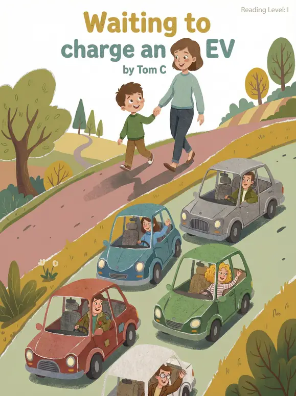 Waiting to charge an EV