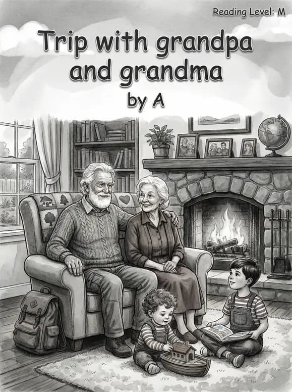 Trip with grandpa and grandma