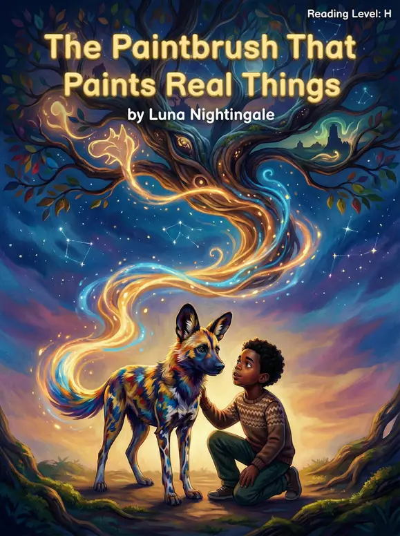 The Paintbrush That Paints Real Things