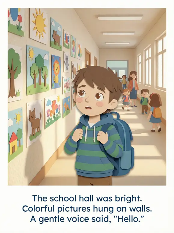 Oliver's First Day of School - Page 3