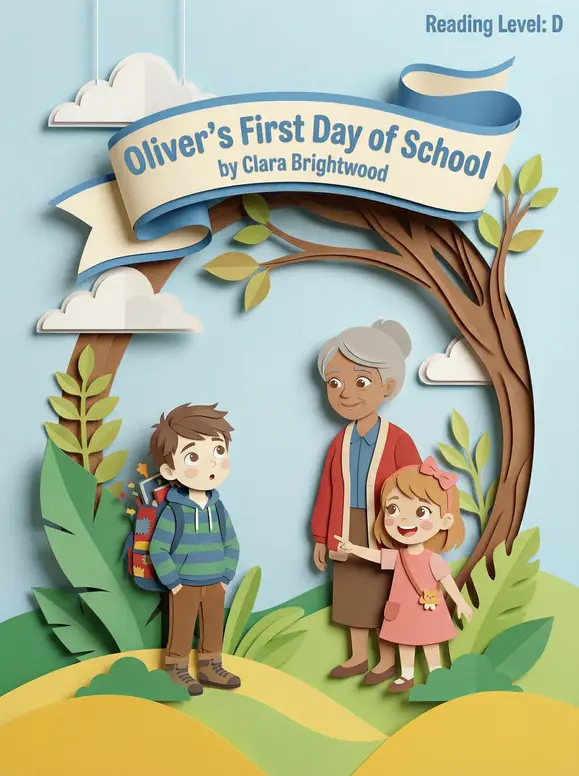 Oliver's First Day of School