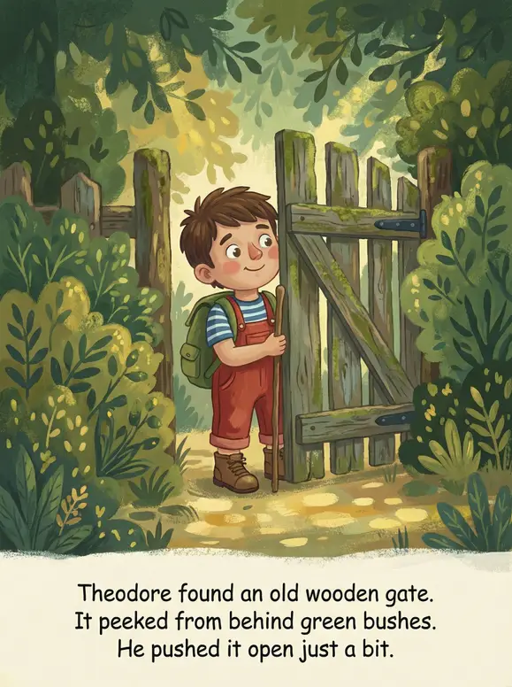 Theodore and the Enchanted Garden - Page 1