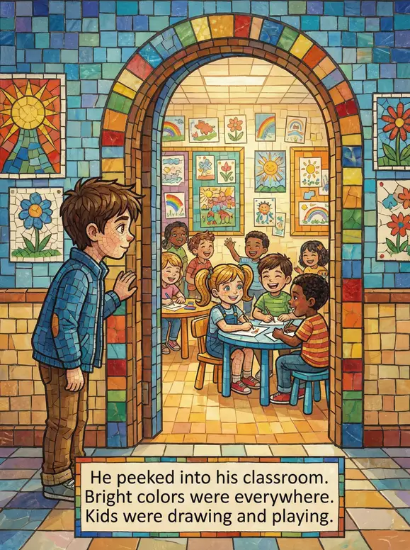 Theodore's First Day of School - Page 3