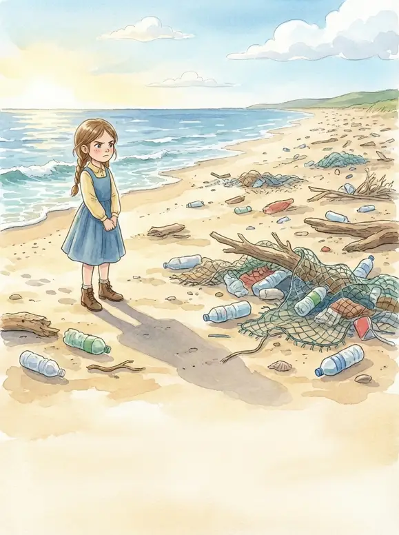 The Beach Cleanup Crew - Page 1