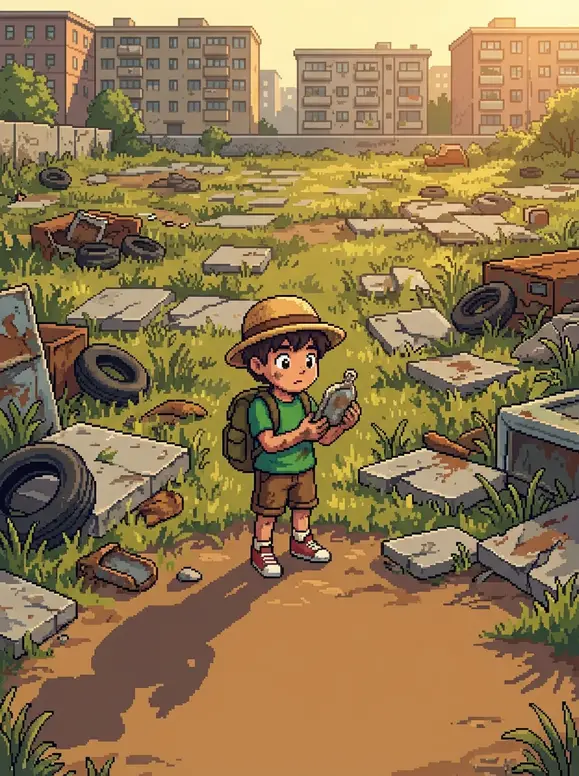 The Garden in the Empty Lot - Page 1